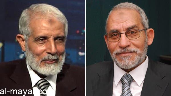 المرشد محمد بديع ومحمود عزت
