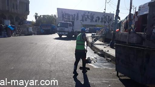 البطاط: رفع آخر خيمة من ساحة التحرير بعد فتحها وجاري تنظيف المطعم التركي