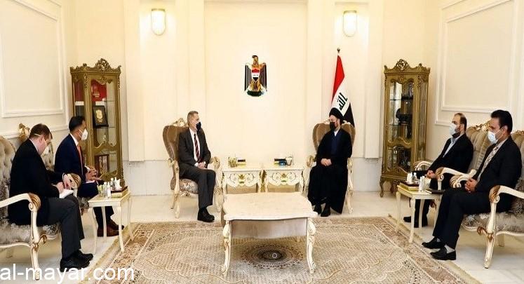 الحكيم للسفير الأميركي: التحالف العابر للمكونات يمثل مدخلا لحل الأزمة العراقية