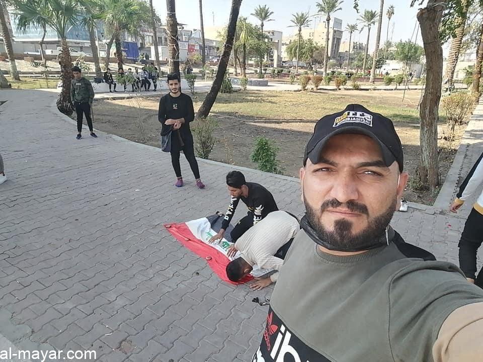 اغتيال المتظاهر “صلاح العراقي” في منطقة بغداد الجديدة
