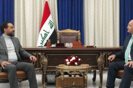 رئيسا الجمهورية والبرلمان يؤكدان ضرورة توفير مستلزمات إجراء الانتخابات