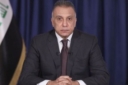 الكاظمي يستقبل نظيره الأردني في بغداد