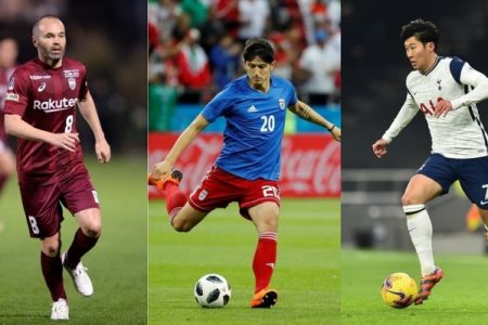 لاعب عراقي يلعب في قطر من بينهم .. استفتاء “أفضل لاعب كرة قدم في آسيا”