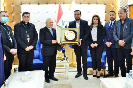 تعاون إعلامي بين شبكة الإعلام والكنيسة الكلدانية لنشر نتائج لجنة أملاك المسيحيين المغتصبة