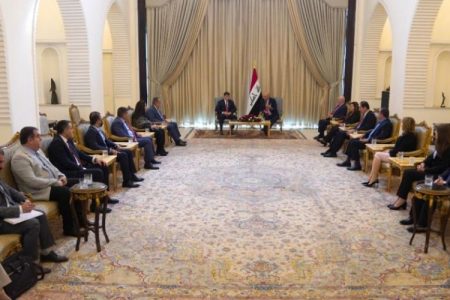 رئيس الجمهورية ووفد الإقليم يبحثان حلولا جذرية ومستدامة تشمل الموازنة المالية
