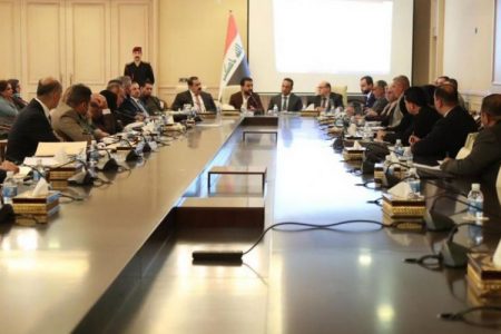 الحلبوسي يترأس اجتماع اللجنة المالية