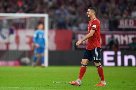 ليفاندوفسكي يتجاوز أسطورة ريال مدريد